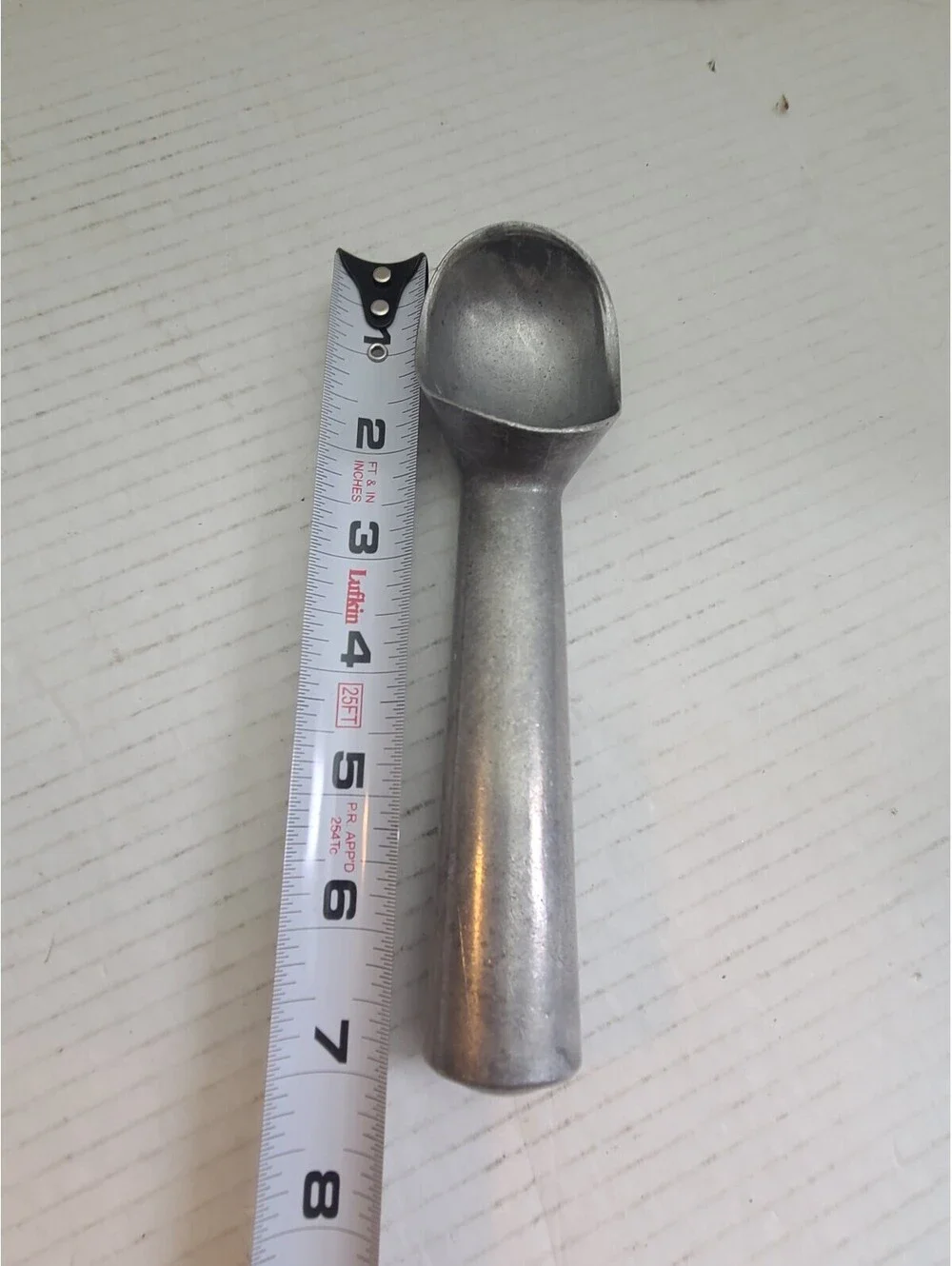 Vintage One Piece Metal Ice Cream Scoop Made In Japan